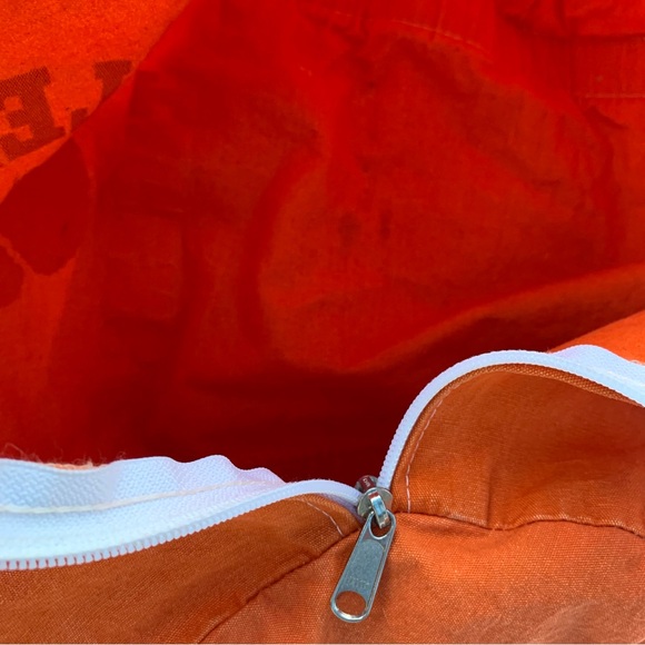 Vintage Clemson Athletic Bag;Durable Canvas Material w/Zipper Opening &2 Handles - Picture 6 of 8